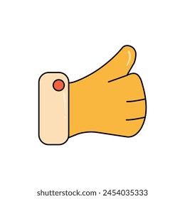 Social media vector icon for sticker. Collection elements for decoration,advertising,website,content. Vector illustration