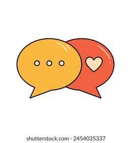 Social media vector icon for sticker. Collection elements for decoration,advertising,website,content. Vector illustration