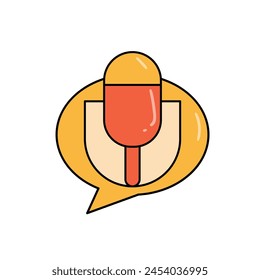 Icono de Vector de medios sociales para pegatina. Elementos de colección para decoración, publicidad, Sitio web, contenido. Ilustración vectorial
