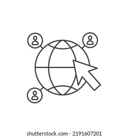 Social media vlog icons  symbol vector elements for infographic web