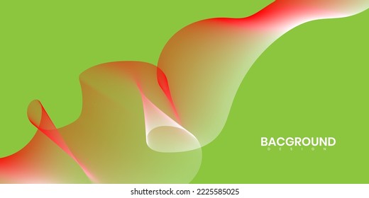 Social media web banner. Bright-coloured isolated. Abstract web templates with wavy.