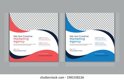 Social Media Web Banner Post Design