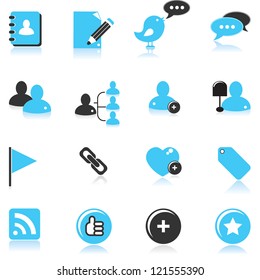 Social Media Web Icon Set