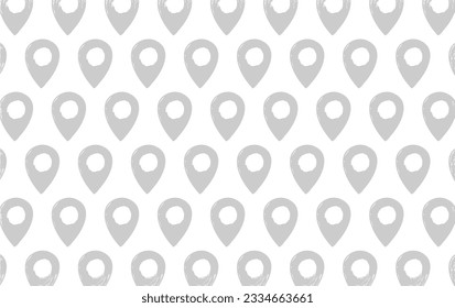 social media and website seamless pattern background