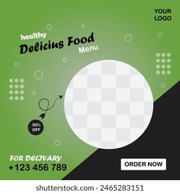 SOCIAL MIDIA FOOD POSTER DESING 