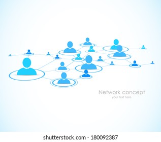 Social network background