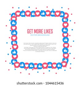 Social Network card with frame on white background. Vector templates for Web, Internet, App, Advertisement, Promotion, Marketing, SMM, CEO, Business. Popular event with heading title.