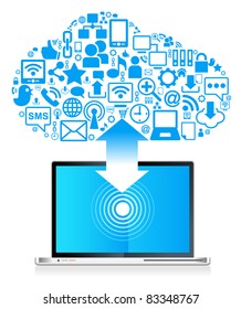 social network, communication in the global computer networks