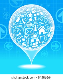  social network, communication in the global computer networks