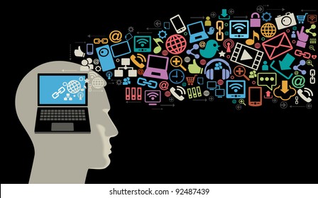  social network, communication in the global computer networks
