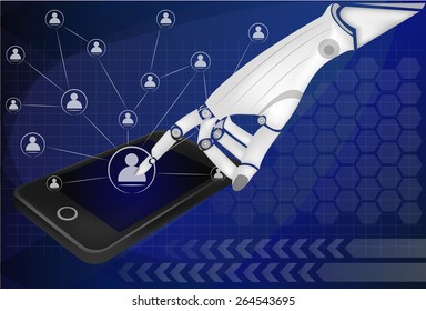 social network, communication in the global smart phone networks 