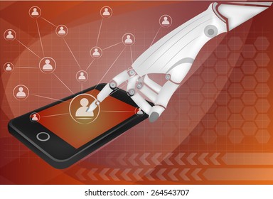 social network, communication in the global smart phone networks 