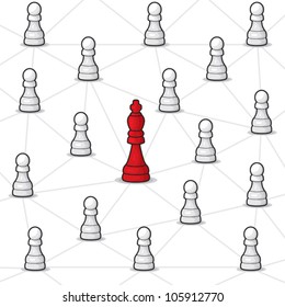 Social network concept