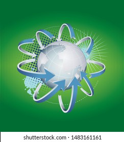 Social Network concept - stock vector - Vector