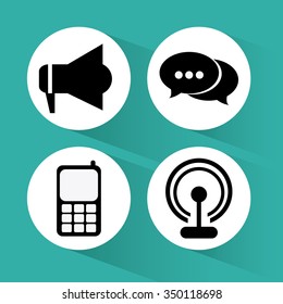 Social network concept, vector illustration 10 eps graphic.