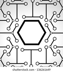 Social network connected by a cell