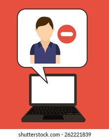 social network design, vector illustration eps10 graphic 