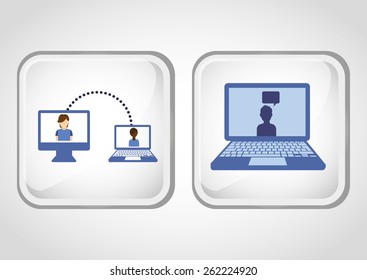 social network design, vector illustration eps10 graphic 