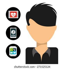 social network design, vector illustration eps10 graphic 