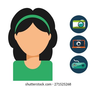 social network design, vector illustration eps10 graphic 