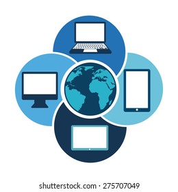 social network design, vector illustration eps10 graphic 