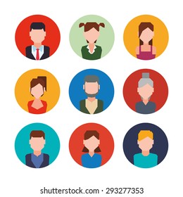 Social network design, vector illustration eps 10.