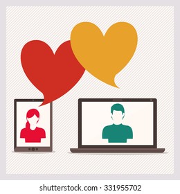 diseño de redes sociales, ilustración vectorial eps10 gráfico 