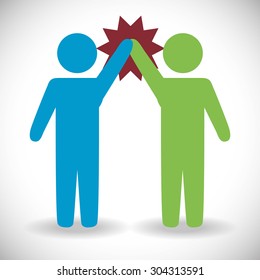 Social Network digital design, vector illustration 10 eps graphic
