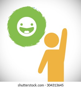 Social Network digital design, vector illustration 10 eps graphic