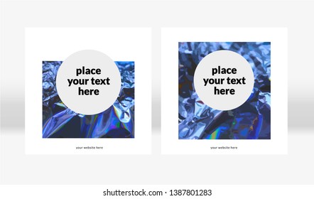 social network elegant post template
