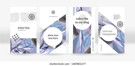 social network elegant stories template