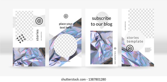 social network elegant stories template
