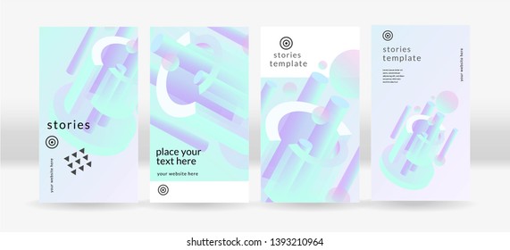social network elegant stories template