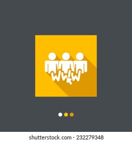 Social network icon