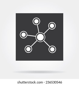 Social network icon