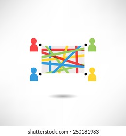 Social network icon