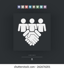 Social network icon
