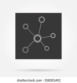 Social network icon