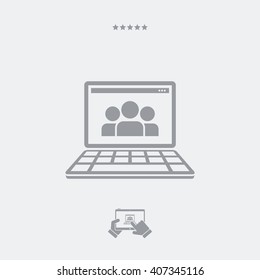 Social network icon