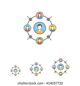 Social network icon