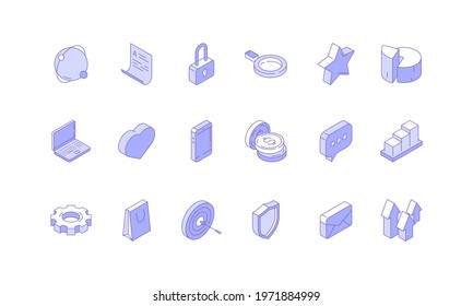 Social network icon. Communication processes marketing goals business connection internet symbols garish vector information illustrations