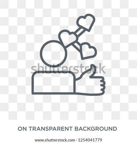 Social network icon. Social network design concept from  collection. Simple element vector illustration on transparent background.