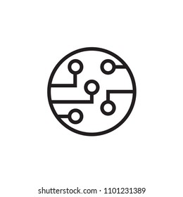 Social network icon Vector illustration, EPS10.
