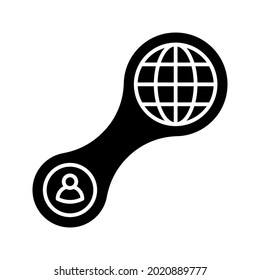 social network icon. work sign. vector illustration