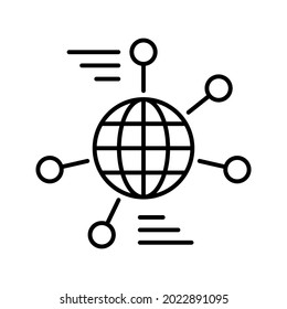 social network icon. work sign. vector illustration