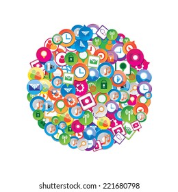 Social network icons