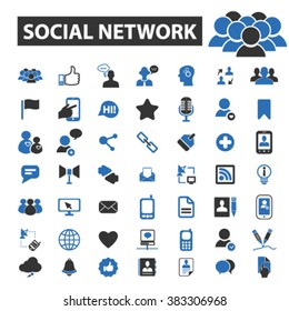 social network icons