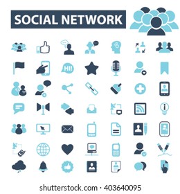 social network icons
