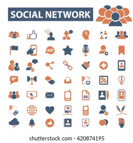 social network icons