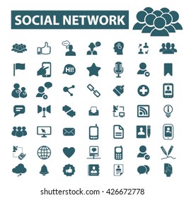 iconos de redes sociales
